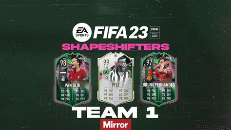 shapeshifters fifa 23|FIFA 23 Shapeshifters Team 1 revealed with ICONs。